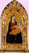 Niccolo di Pietro Gerini Madonna and Child 6 Spain oil painting artist